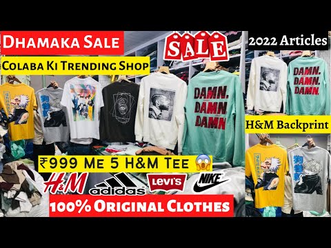 Hashtag Fashion Colaba | ₹249 Only|  Sweatshirts | Colaba Causway Market | Branded Clothes In Mumbai