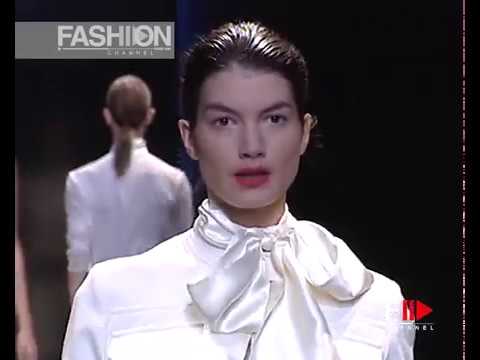 CERRUTI Spring Summer 2003 Paris - Fashion Channel