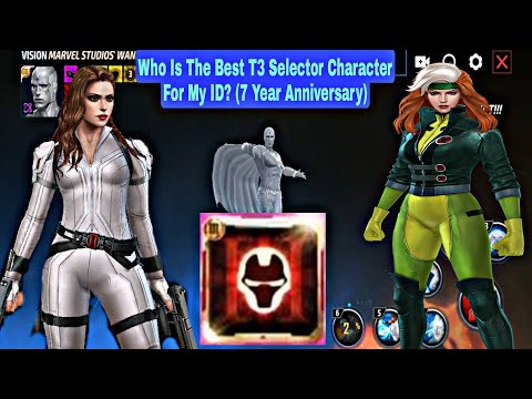 Who Is The Best T3 Selector Character For My ID? 7 Year Anniversary - Marvel Future Fight