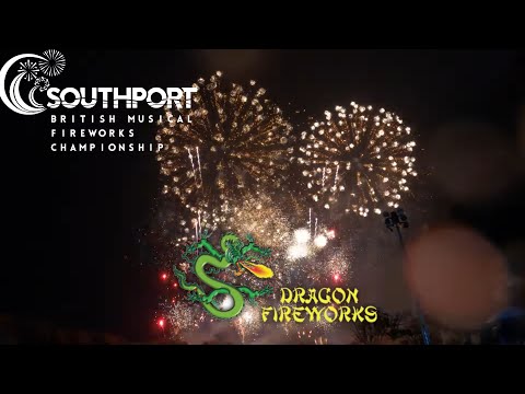 Dragon Fireworks // British Musical Fireworks Championship // Southport 2025 [4K UHD]