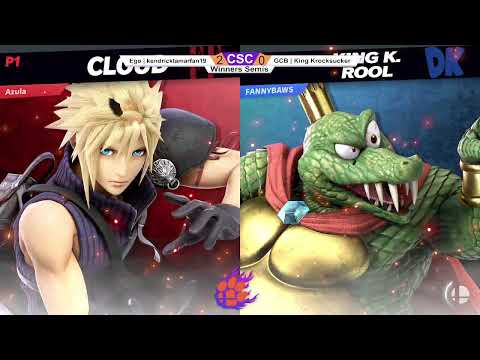 Clocktower Smash 105 - WS - kendricklamarfan19 (Cloud) vs King Krocksucker (King K. Rool) - SSBU