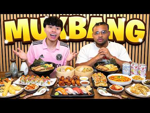 Fanum & Ray Asian Food MUKBANG!😂