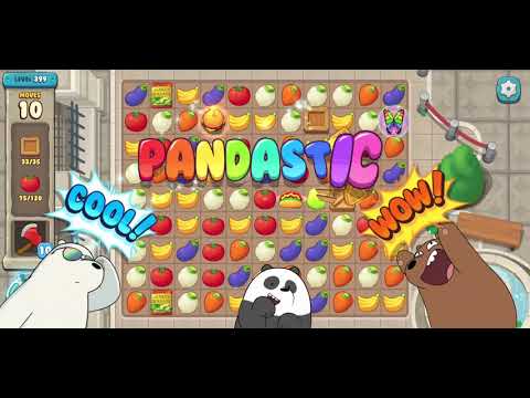 We Bare Bears Match3 Repairs Level 399 - No Boosters