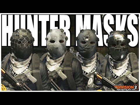 How to get the SECRET HUNTER "TRIP, VEIL, LUCKY & PARANOID" MASKS in the Division 2! (4 Years Later)