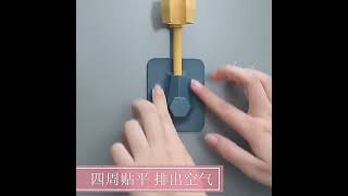 Držiak sprchy s nastaviteľným ramenom - zelený (1 ks)