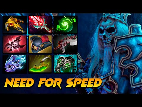 Wraith King Super Speed - Dota 2 Pro Gameplay [Watch & Learn]