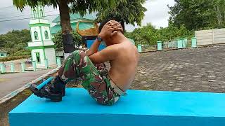 Download lagu prajurit tangguh contoh full sit up #TNI mp3