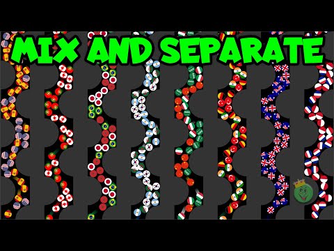 Mix and Separate - The Epic Countries Marble Race