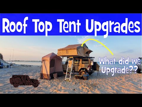 Smittybilt XL Overlander ROOF TOP TENT Upgrades | JEEP Wrangler