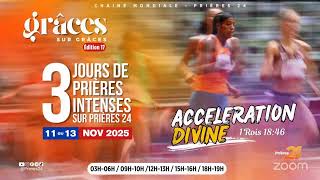 Download lagu ACCÉLÉRATION DIVINE | S1 | GRÂCES SUR GRÂCES | ED17 | Mardi 11/11/2025 | 12h mp3