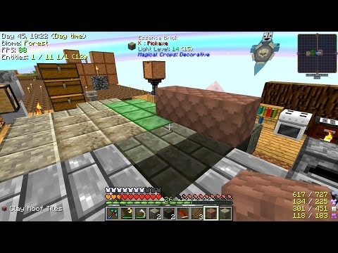 Minecraft - Project Ozone 2 #10: Clean Your Room!