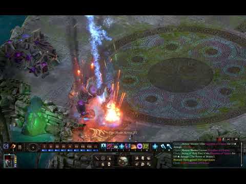 Pillars of Eternity II  Deadfire Solo Priest vs Guardian of Ukaizo PoTD Upscaled