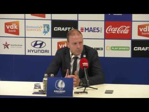 🎙 Persconferentie na KAA Gent - STVV