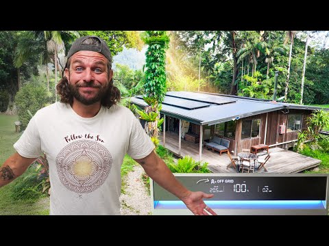 My Off-Grid Solar Battery install that feels like the FUTURE!