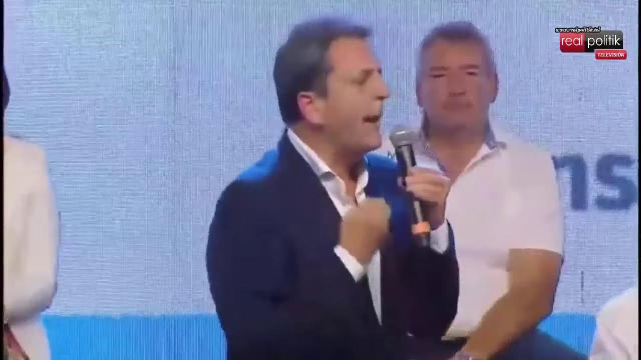 Sergio Massa: "Hoy sí es el tiempo de volver a transformar los planes en empleo"