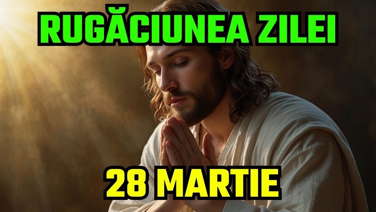 🔴RUGĂCIUNEA ZILEI SCURT | 28 MARTIE | RUGACIUNE MINUNEA | RUGACIUNE SCURT 🔴