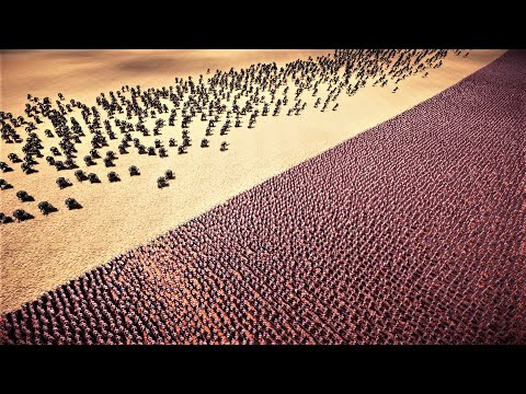 1 Million Egyptian Spearman Vs 1,500 Troll Warriors | Ultimate Epic Battle Simulator 2 | UEBS2