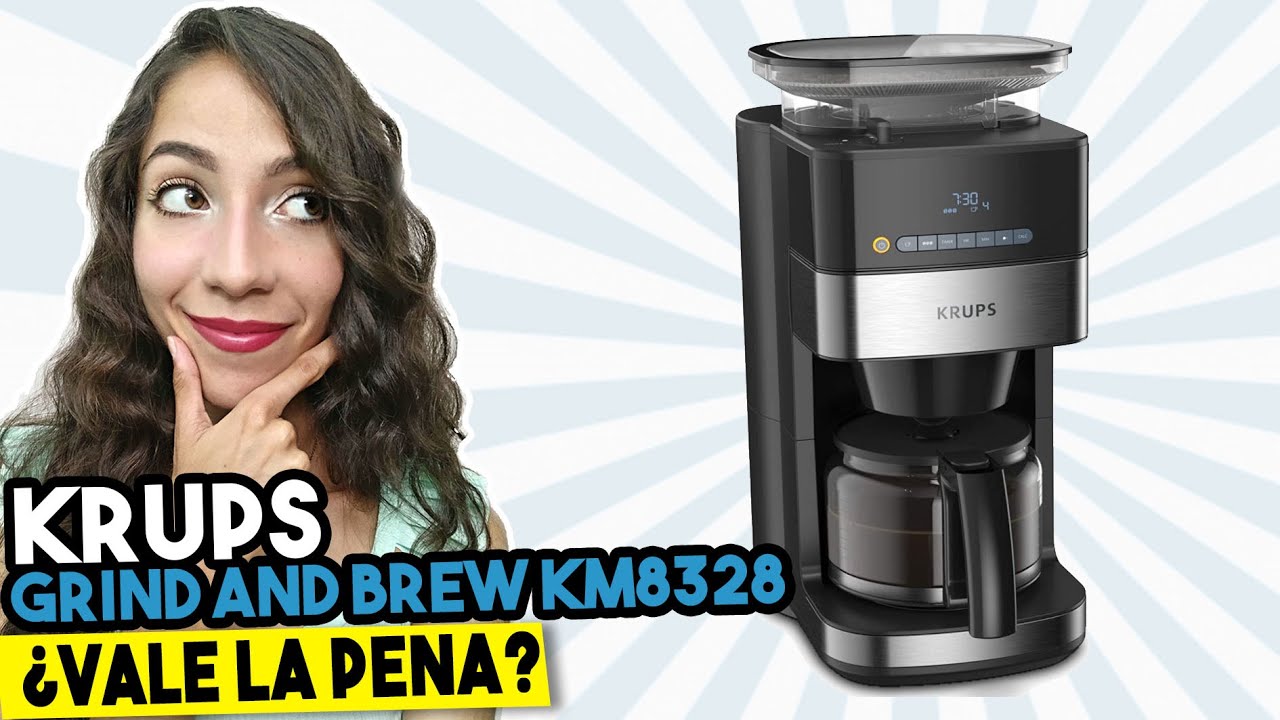 DESCUBRE la Cafetera con Molinillo Krups Grind and Brew KM8328 ▶Análisis, Ventajas y Desventajas◀