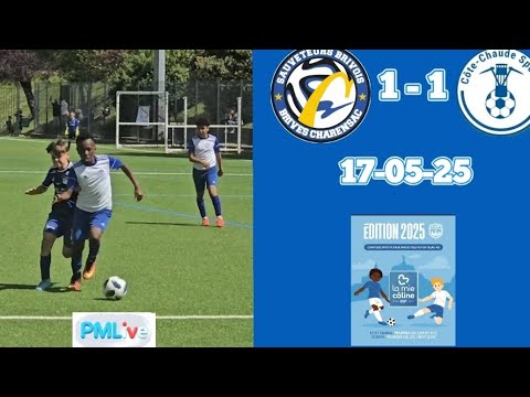 SAUVETEURS BRIVOIS 1️⃣🆚️1️⃣ CÔTE CHAUDE,  MIE CÂLINE CUP-U11