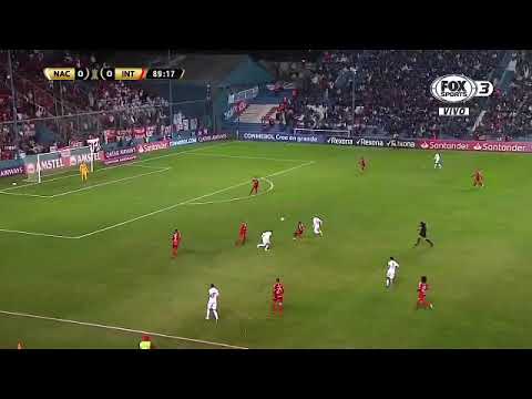 Nacional 0- 1 Internacional - Gol de Guerrero