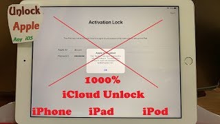 iPad iCloud Unlock✔ iPhone Activation Lock Bypass Any iOS/Generation✔ 1000% Success 2023