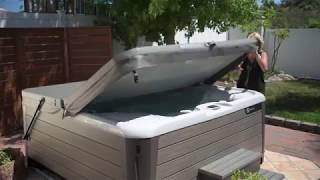 How to Open Your Hot Tub Cover - Cover Cradle I