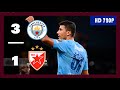 Manchester City vs FK Crvena Zvezda 3-1 | UEFA Champions League 2023-2024 - Highlights & Goals.