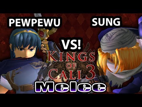 Kings of Cali 3 - PewPewU (Marth) Vs. Sung (Marth, Sheik) - Winners Quarters