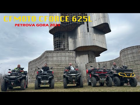 ADV Action: CFMOTO CFORCE 625L Session 10 - Off-road to Petrova gora