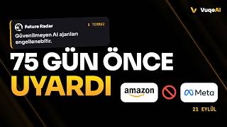 Botum 75 Gün Önce Uyardı, Amazon Tam Bunu Yaptı