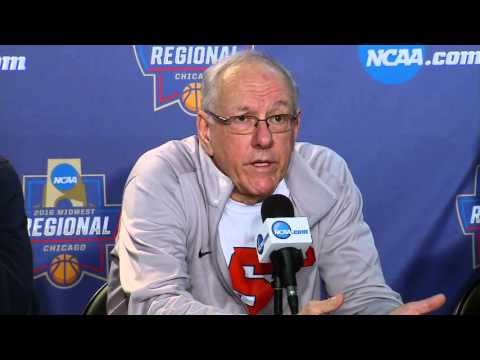Syracuse Pre-NCAA Regional Final Press Conference