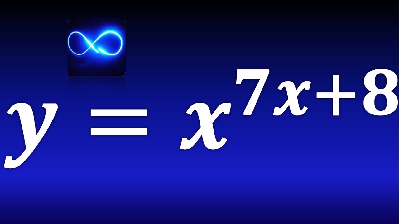 Derivada de una función elevada a otra función (fórmula)