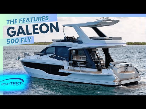 The Galeon 500 Fly "Features Review" (2024) | BoatTEST