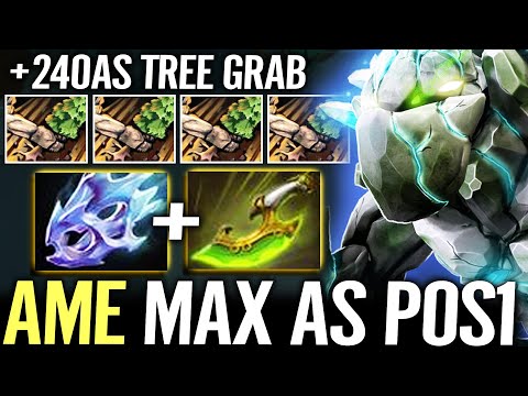 🔥 AME 100% New Carry — Moonshard + Swift Blink MAX AS Tiny Unlimit Tree Grab Gank Dota 2 Pro
