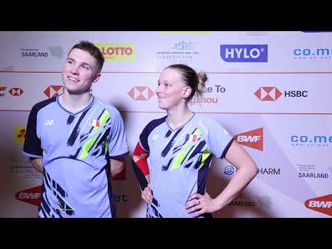 Hylo Open 2022 - Thom Gicquel and Delphine Delrue
