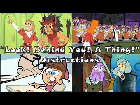 "Look! Behind You! a Thing!" Distractions Compilation By DLX