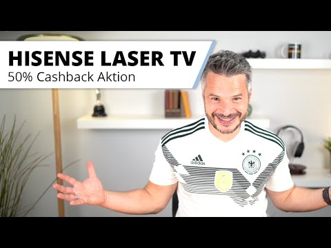 HISENSE Laser TV - 50% Cashback wenn Deutschland den WM Titel holt!