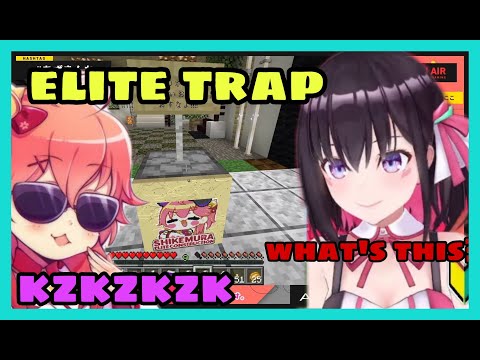 Azki Wander Around On Holo Server n Found Miko's Trap . . . | Minecraft [Hololive/Eng Sub]