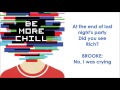 The Smartphone Hour (Rich Set A Fire) - BE MORE CHILL (LYRICS)
