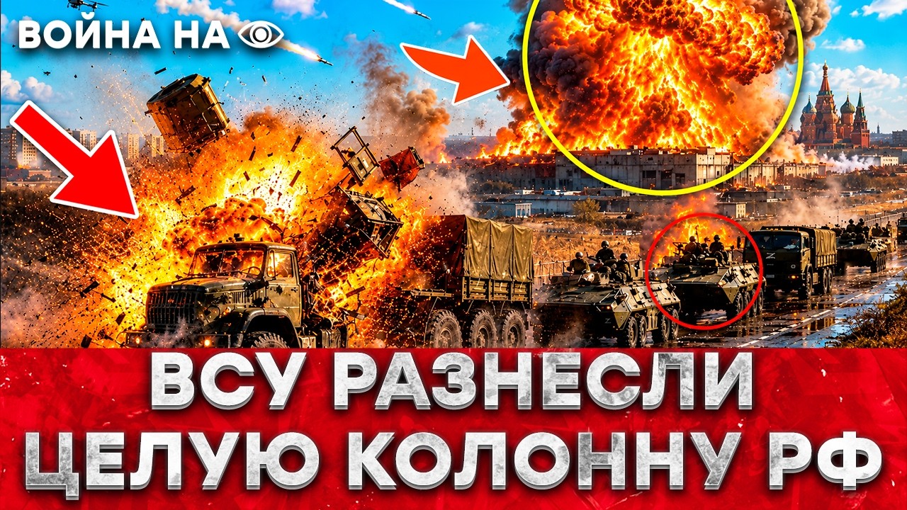 Колонну НАКРЫЛИ ТОЧЕЧНО! Воронеж РАЗНЕСЛО В ЩЕПКИ! ВТОРИЧНАЯ ДЕТОНАЦИЯ НА WILD