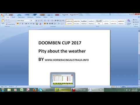 Doomben Cup 2017