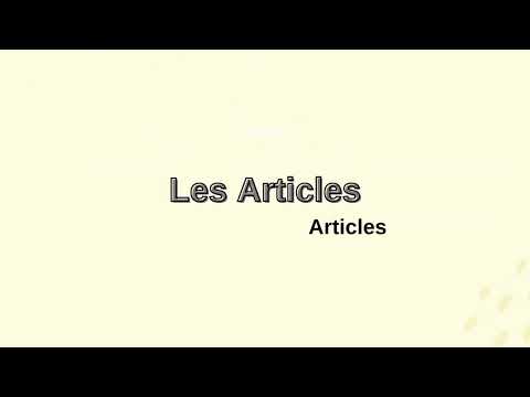 Learn French Grammar - 10 Minutes De Grammaire Française #1