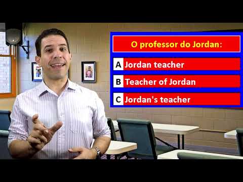 09 - Caso Possessivo - 's - Possessive Case 's #ingles #inglesonline #aprenderingles