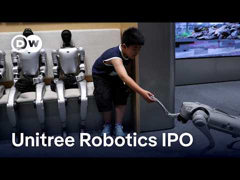 Chinese robot maker Unitree set to become China's first humanoid robot storck | DW News