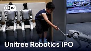Chinese robot maker Unitree set to become China's first humanoid robot stock | DW News