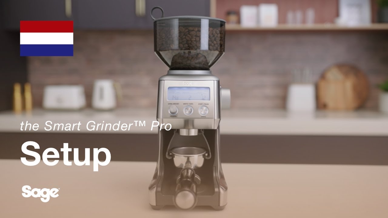 Instructiegids Breville koffie - Uitpakken en installatie van de Smart Grinder™ Pro