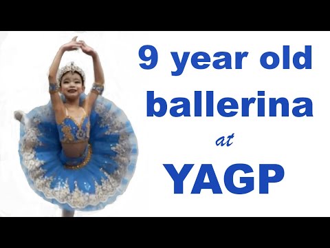 Ballerina Age 9! Performing Odalisque YAGP Virtual Competition