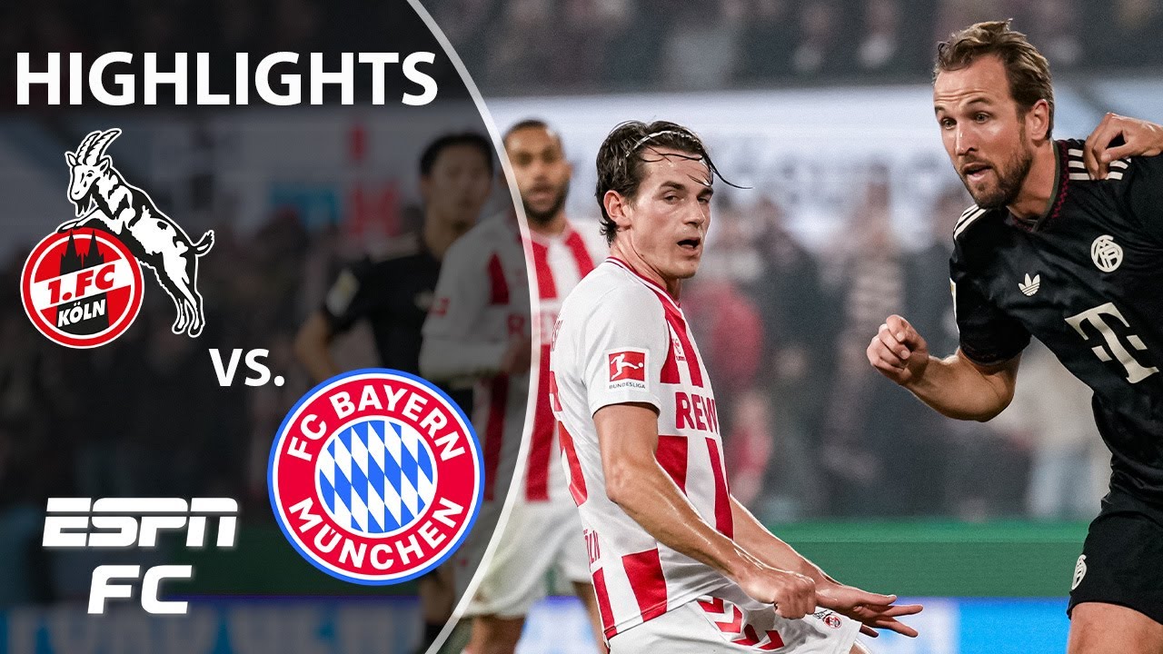 FC Koln vs Bayern Munich Goals and Key Moments Season 2025/2026