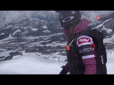 Winning run Marion Haerty - Fieberbrunn FWT17 - Swatch Freeride World Tour 2017