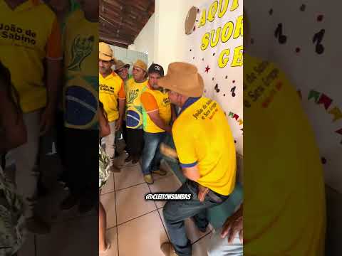 Samba em Cachoeira Grande(Jacobina Bahia) grupo de João de Sabino 🤠🎶